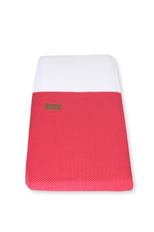 Kinderdekbedovertrek - Polkadot rood-roze