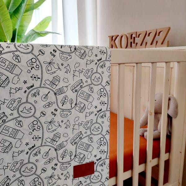 Kinderdekbedovertrek - Kleurboek routekaart - Afbeelding 3